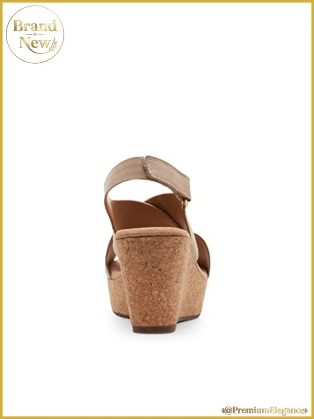 Platform Wedge Sandals with Cushion Soft Comfort and Ortholite Footbed